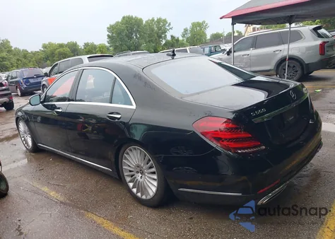 2018 Mercedes-Benz S 560 4Matic из США, поврежденный, VIN WDDUG8GBXJA392117